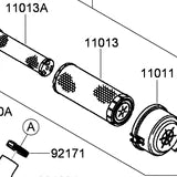 119-5944 - Reference Number 11013 - Outside Air Filter