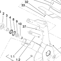 322-23 - Reference Number 37 - Bolt