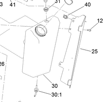 119-5086-01 - Reference Number 25 - Bracket Cover