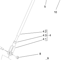 brake rod assembly part number 103-4335