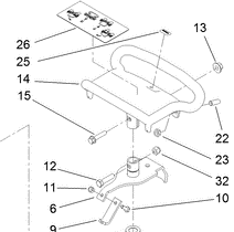 120-5380-03 - Reference Number 14 - Control Handle