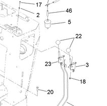 108-9730 - Reference Number 23 - Control Lever