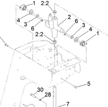 106-5737 - Reference Number 2 - Control Support Assembly