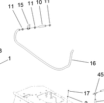 110-3372 - Reference Number 16 - Fuel Hose