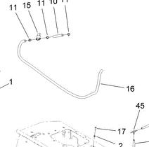 109-3491 - Reference Number 16 - Fuel Hose
