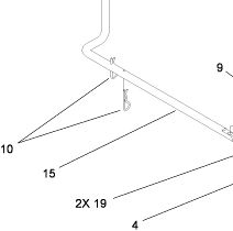 3290-467 - Reference Number 10 - Hair Pin