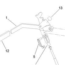 117-6421-03 - Reference Number 1 - Brake Handle