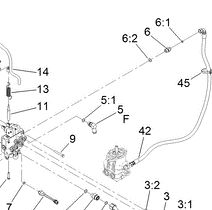 117-4038 - Reference Number 42 - Hydraulic Hose