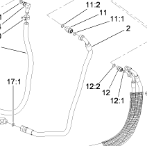 114-3043 - Reference Number 2 - Hydraulic Hose