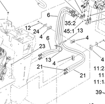 144-7474 - Reference Number 6 - Hydraulic Hose