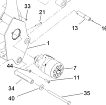 hydraulic motor part number 131-0652