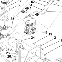 hydraulic pump part number 115-4035