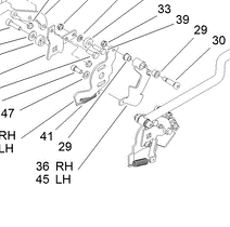 115-6637 - Reference Number 45 - Left Hand Pivot (read description)