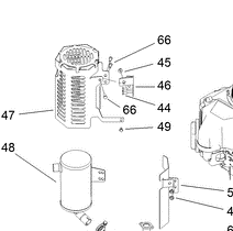 muffler shield part number 117-6283-03