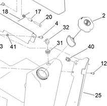 105-4886 - Reference Number 40 - Clip Nut