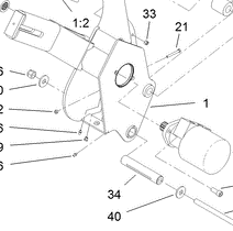 121-4571 - Reference Number 34 - Pivot Spacer