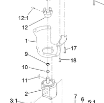 115-1480-03 - Reference Number 1 - Pump Mount