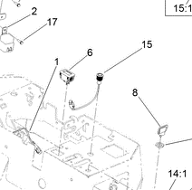 red indicator lamp part number 122-0630