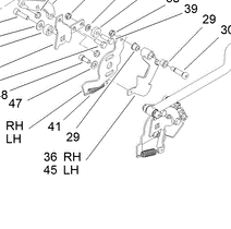 115-6636 - Reference Number 36 - Right Hand Pivot (read description)