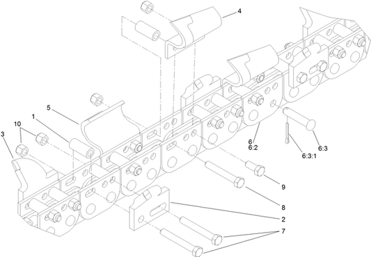 rock chain for toro trencher
