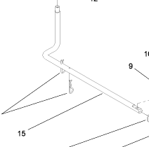 rod lever part number 114-8598