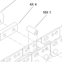 98-8222 - Reference Number 1 - Spacer Tube
