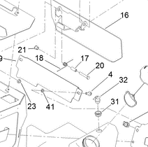 98-8425 - Reference Number 18 - Left Hand Spring