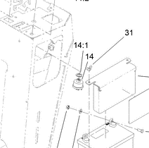 104-2541 - Reference Number 14 - Ignition Switch