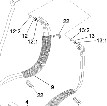 340-133 - Reference Number 13 - Straight Fitting