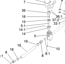 138-7128 - Reference Number 18 - Suction Hose