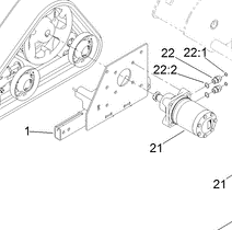 114-2993-03 - Reference Number 1 - Right Hand Track Frame