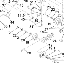138-3139 - Reference Number 19 - Tensioner Wheel